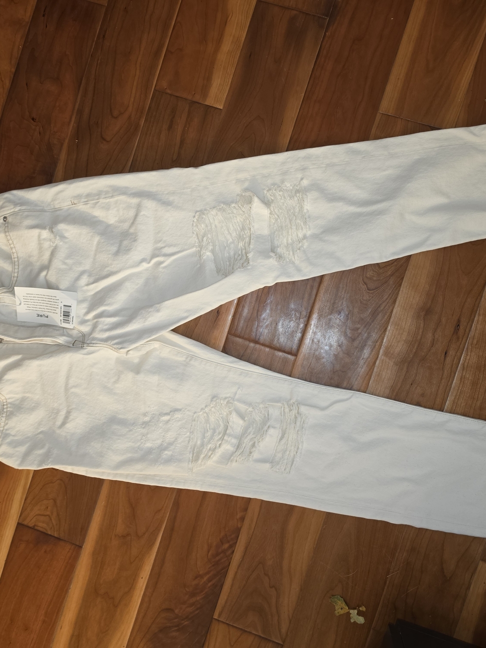 FRAME White Distressed Women’s Jeans